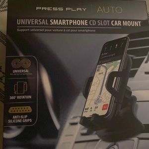 Smartphone CD slot car mount